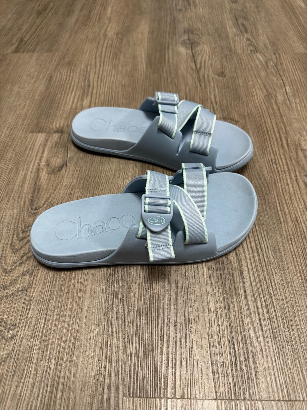Chaco chillo slide women’s size 9 Blue
